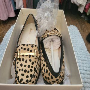 NIB Anne Klein Espadrilles leopard size 6.5